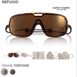 NWT Brand New Ombraz Refugio Sunglasses $190 MSRP